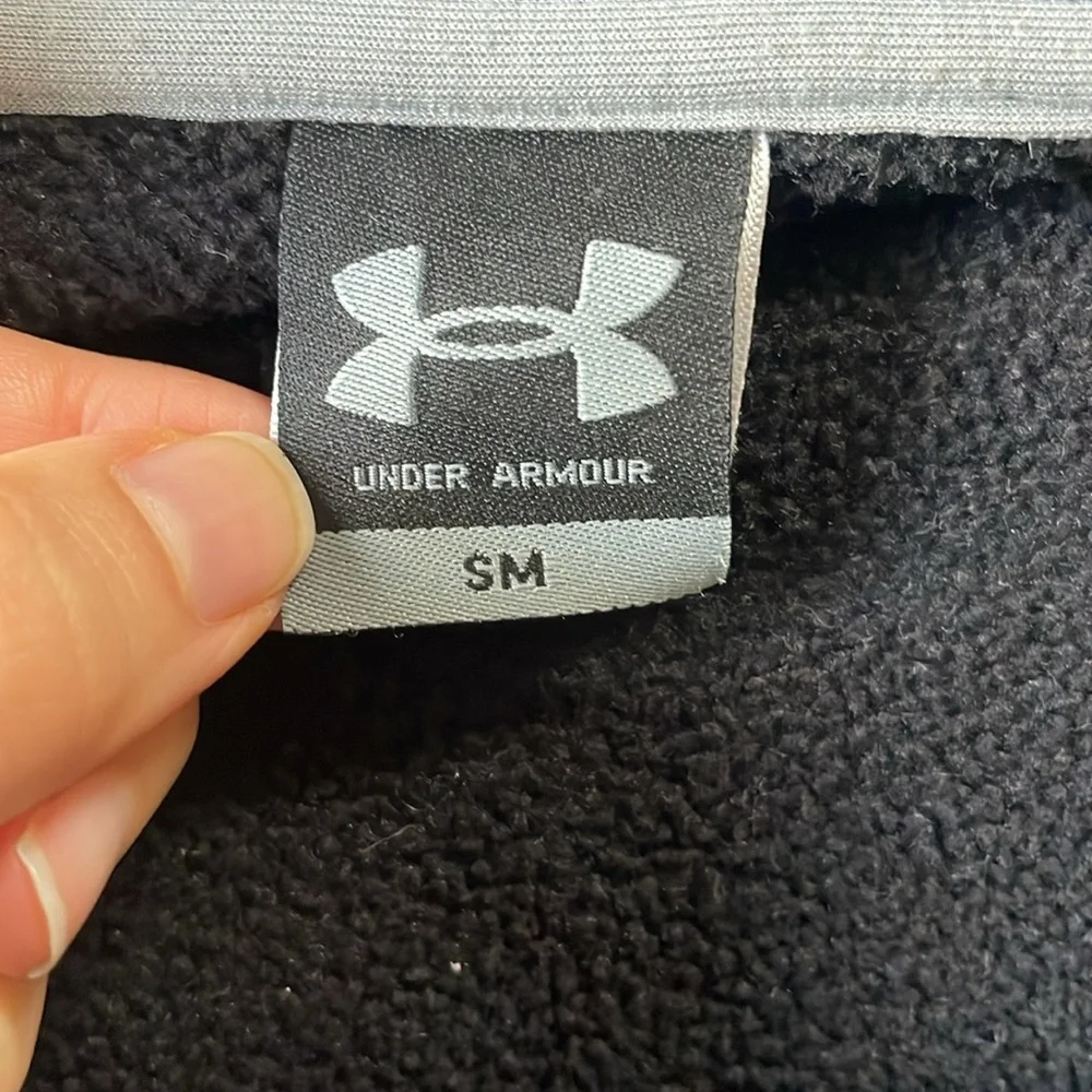 Men’s Black Under Armour Zip Up